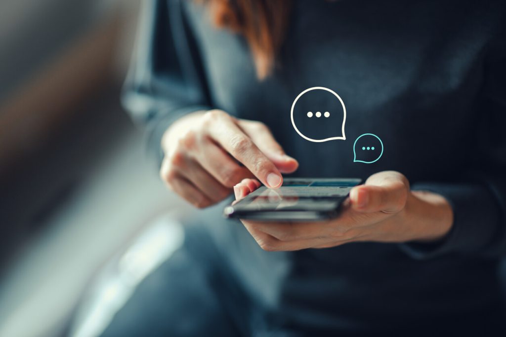 Mobile chat data